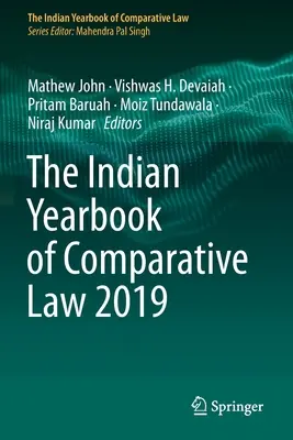 Indická ročenka porovnávacieho práva 2019 - The Indian Yearbook of Comparative Law 2019
