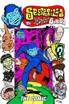 Sass Parilla Spievajúca gorila: Komiks - Sass Parilla The Singing Gorilla: The Comic