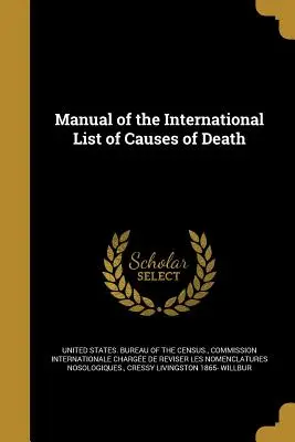 Príručka medzinárodného zoznamu príčin smrti - Manual of the International List of Causes of Death