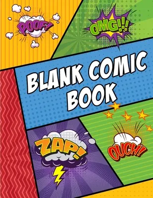 Prázdny komiks - Blank Comic Book