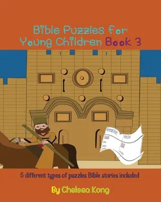 Biblické hádanky pre malé deti Book3 - Bible Puzzles for Young Children Book3