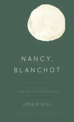 Nancy, Blanchot: Vážna polemika - Nancy, Blanchot: A Serious Controversy
