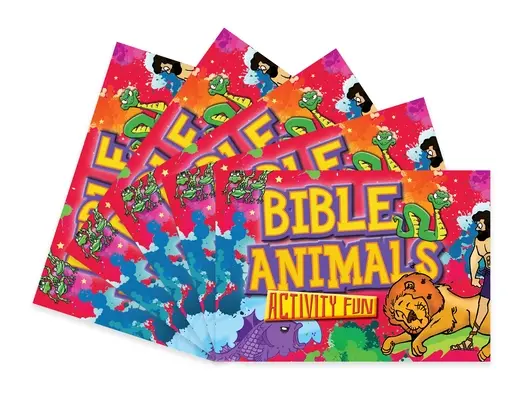 Biblické zvieratá Zábavné aktivity: 5 Pack - Bible Animals Activity Fun: 5 Pack