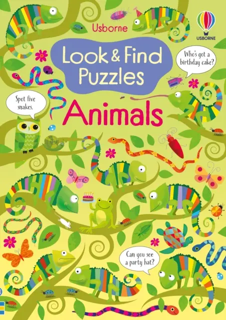 Hľadaj a nájdi hádanky Zvieratá - Look and Find Puzzles Animals