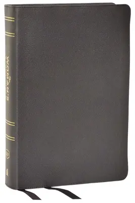 Kjv, Študijná Biblia pre ženy, čierna pravá koža, červené písmená, plnofarebné vydanie, indexovaný palec Comfort Print): Prijímanie Božej pravdy pre rovnováhu, - Kjv, the Woman's Study Bible, Black Genuine Leather, Red Letter, Full-Color Edition, Comfort Print (Thumb Indexed): Receiving God's Truth for Balance,
