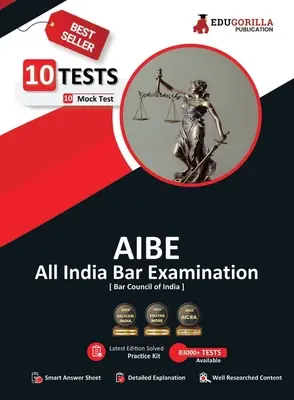 Kniha AIBE 2023: All India Bar Examination Condured by Bar Council of India - 10 Full Length Mock Tests (1000 Solved Questions) with F - AIBE Book 2023: All India Bar Examination Conducted by Bar Council of India - 10 Full Length Mock Tests (1000 Solved Questions) with F