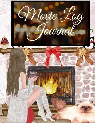Filmový denník: Kniha na písanie do denníka na Deň vďakyvzdania: Top 10 Holiday Hallmark Movies - jesenný darček k narodeninám s - Movie Log Journal: Thanksgiving Composition Notebook Journaling Book To Write In Top 10 Holiday Hallmark Movies - Fall Birthday Gift with