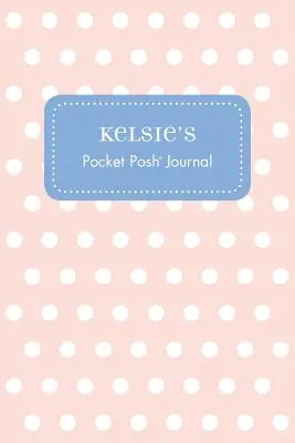 Kelsiein vreckový denník Posh, Polka Dot - Kelsie's Pocket Posh Journal, Polka Dot