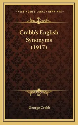 Crabb's English Synonyms (1917)