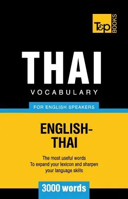 Thajská slovná zásoba pre anglicky hovoriacich - 3000 slov - Thai vocabulary for English speakers - 3000 words