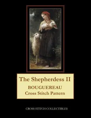 Pastierka II: Bouguereau krížikový steh - The Shepherdess II: Bouguereau Cross Stitch Pattern