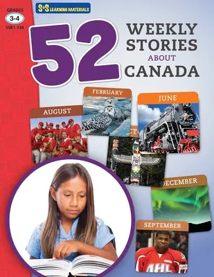 52 týždenných príbehov o Kanade z literatúry faktu Ročníky 3-4 - 52 Weekly Nonfiction Stories About Canada Grades 3-4
