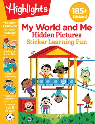 Môj svet a ja Skryté obrázky Zábava s nálepkami - My World and Me Hidden Pictures Sticker Learning Fun