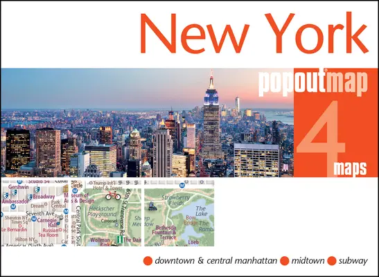 Vysúvacia mapa New Yorku - New York Popout Map
