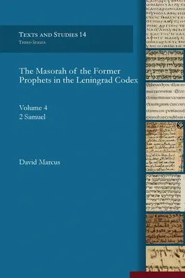 Masóra bývalých prorokov v Leningradskom kódexe (2 Samuel) - The Masorah of the Former Prophets in the Leningrad Codex (2 Samuel)