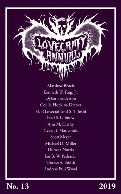 Lovecraft Annual No. 13 (2019)