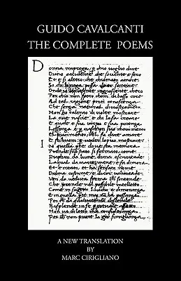Guido Cavalcanti, kompletné básne - Guido Cavalcanti, the Complete Poems
