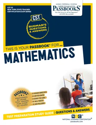 Matematika (Cst-22): Študijná príručka k zošitom, zväzok 22 - Mathematics (Cst-22): Passbooks Study Guide Volume 22