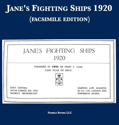Jane's Fighting Ships 1920 (faksimilné vydanie) - Jane's Fighting Ships 1920 (facsimile edition)