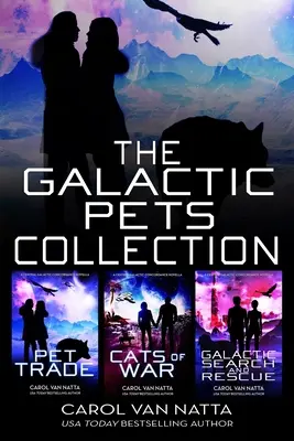 Zbierka galaktických zvieratiek: Tri vesmírne operné romance s dobrodružstvom a domácimi zvieratami - The Galactic Pets Collection: Three Space Opera Romances with Adventure & Pets
