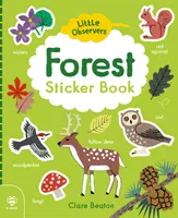 Kniha samolepiek o lese - Forest Sticker Book
