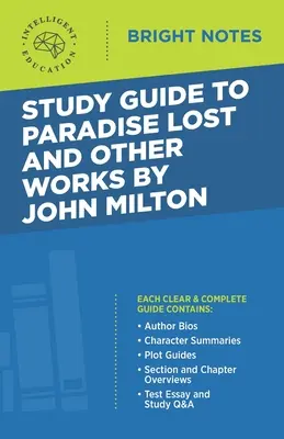 Študijná príručka k Stratenému raju a iným dielam Johna Miltona - Study Guide to Paradise Lost and Other Works by John Milton