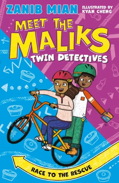 Zoznámte sa s Malikmi - detektívi dvojčatá: Závod o záchranu - kniha 2 - Meet the Maliks  Twin Detectives: Race to the Rescue - Book 2