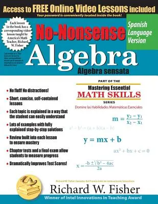 No-Nonsense Algebra, španielska jazyková verzia - No-Nonsense Algebra, Spanish Language Version