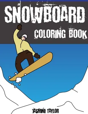 Kniha na vyfarbovanie snowboardov - Snowboard Coloring Book