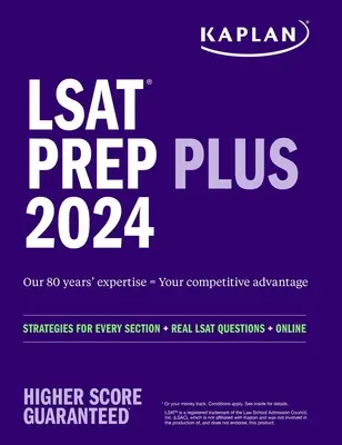 LSAT Prep Plus 2024: Stratégie pre každú sekciu + skutočné otázky LSAT + online - LSAT Prep Plus 2024: Strategies for Every Section + Real LSAT Questions + Online
