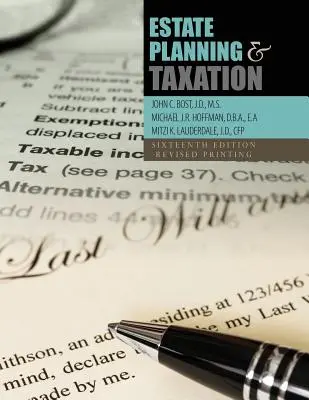 Plánovanie a zdaňovanie majetku - Estate Planning and Taxation