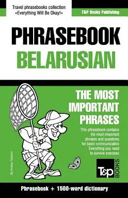 Anglicko-bieloruský slovník a slovník na 1500 slov - English-Belarusian phrasebook and 1500-word dictionary
