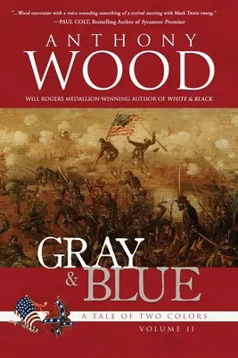 Šedá a modrá: Modrá a modrá: román z občianskej vojny - Gray & Blue: A Novel of the Civil War
