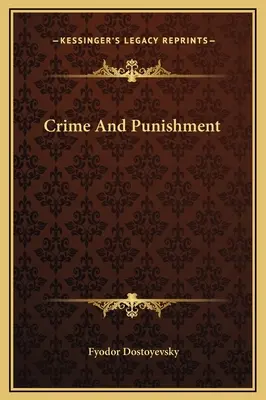 Zločin a trest - Crime And Punishment