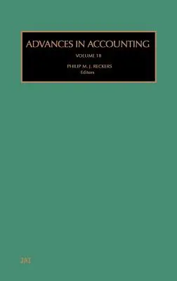 Pokroky v účtovníctve: 18. zväzok - Advances in Accounting: Volume 18