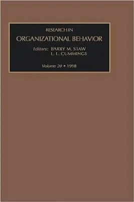 Výskum organizačného správania: 20. zväzok - Research in Organizational Behavior: Volume 20