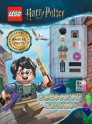 Lego Harry Potter: Škola kúziel: Kniha aktivít s minifigúrkou - Lego Harry Potter: School of Magic: Activity Book with Minifigure
