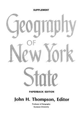 Geografia štátu New York Dodatok - Geography of New York State Supplement