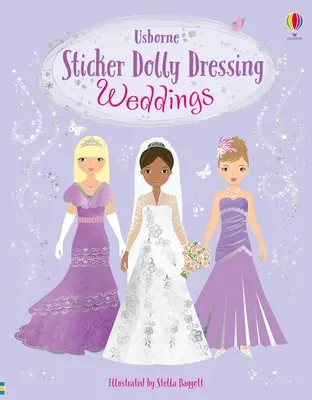 Samolepka Dolly obliekanie Svadby - Sticker Dolly Dressing Weddings