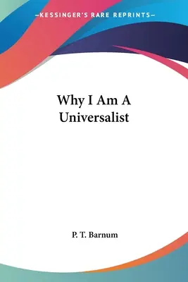 Prečo som univerzalista - Why I Am A Universalist