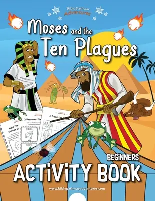 Mojžiš a desať rán Activity Book - Moses and the Ten Plagues Activity Book