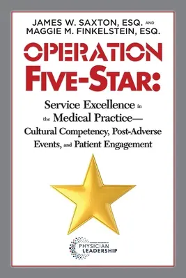 Operácia Five-Star: Excelentné služby v lekárskej praxi - kultúrna kompetencia, udalosti po nežiaducich udalostiach a zapojenie pacientov - Operation Five-Star: Service Excellence in the Medical Practice - Cultural Competency, Post-Adverse Events, and Patient Engagement