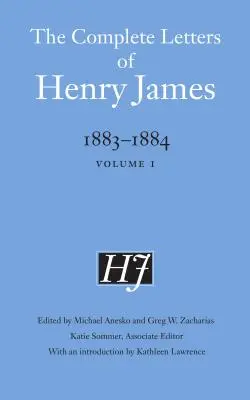 Kompletné listy Henryho Jamesa, 1883-1884: 1. zväzok - The Complete Letters of Henry James, 1883-1884: Volume 1