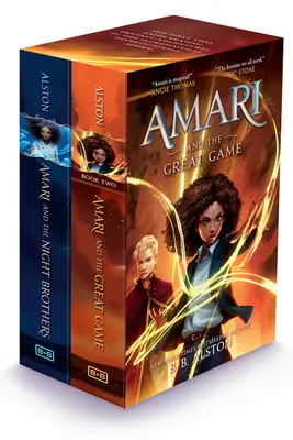 Amari 2-Book Hardcover Box Set: Amari a noční bratia, Amari a veľká hra - Amari 2-Book Hardcover Box Set: Amari and the Night Brothers, Amari and the Great Game