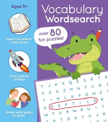 Slovná zásoba Wordsearch: Viac ako 85 zábavných hádaniek! - Vocabulary Wordsearch: Over 85 Fun Puzzles!