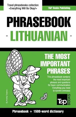 Anglicko-litovský slovník a slovník na 1500 slov - English-Lithuanian phrasebook & 1500-word dictionary