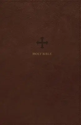 Nrsv, Katolícka Biblia, štandardná osobná veľkosť, kožená mäkká, hnedá, pohodlná tlač: Svätá Biblia - Nrsv, Catholic Bible, Standard Personal Size, Leathersoft, Brown, Comfort Print: Holy Bible