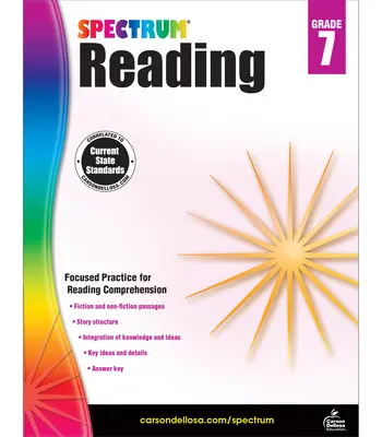 Spektrum čítania G.7 Pracovný zošit, 7. ročník - Spectrum Reading G.7 Workbook, Grade 7
