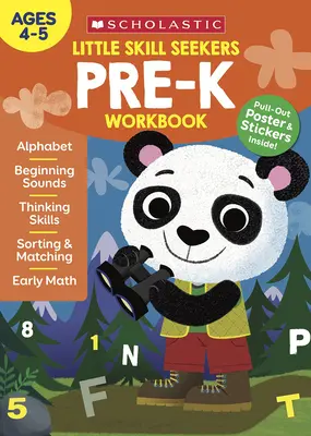 Malí hľadači zručností: Pracovný zošit pre deti predškolského veku - Little Skill Seekers: Pre-K Workbook