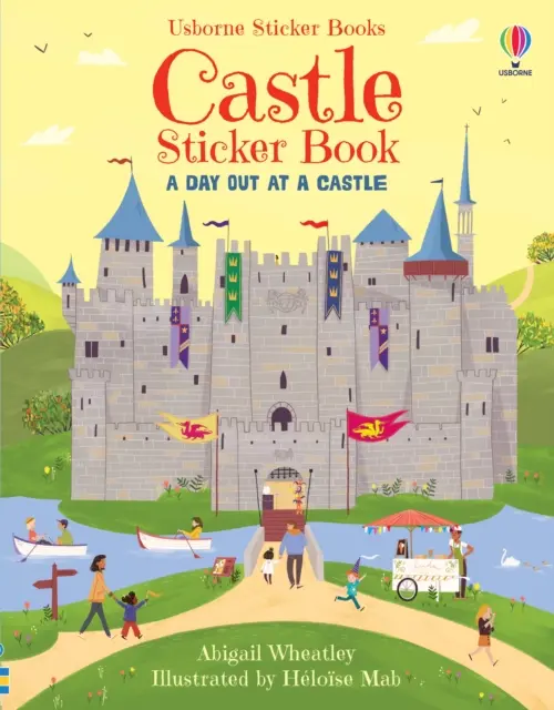 Kniha samolepiek hradu - Castle Sticker Book